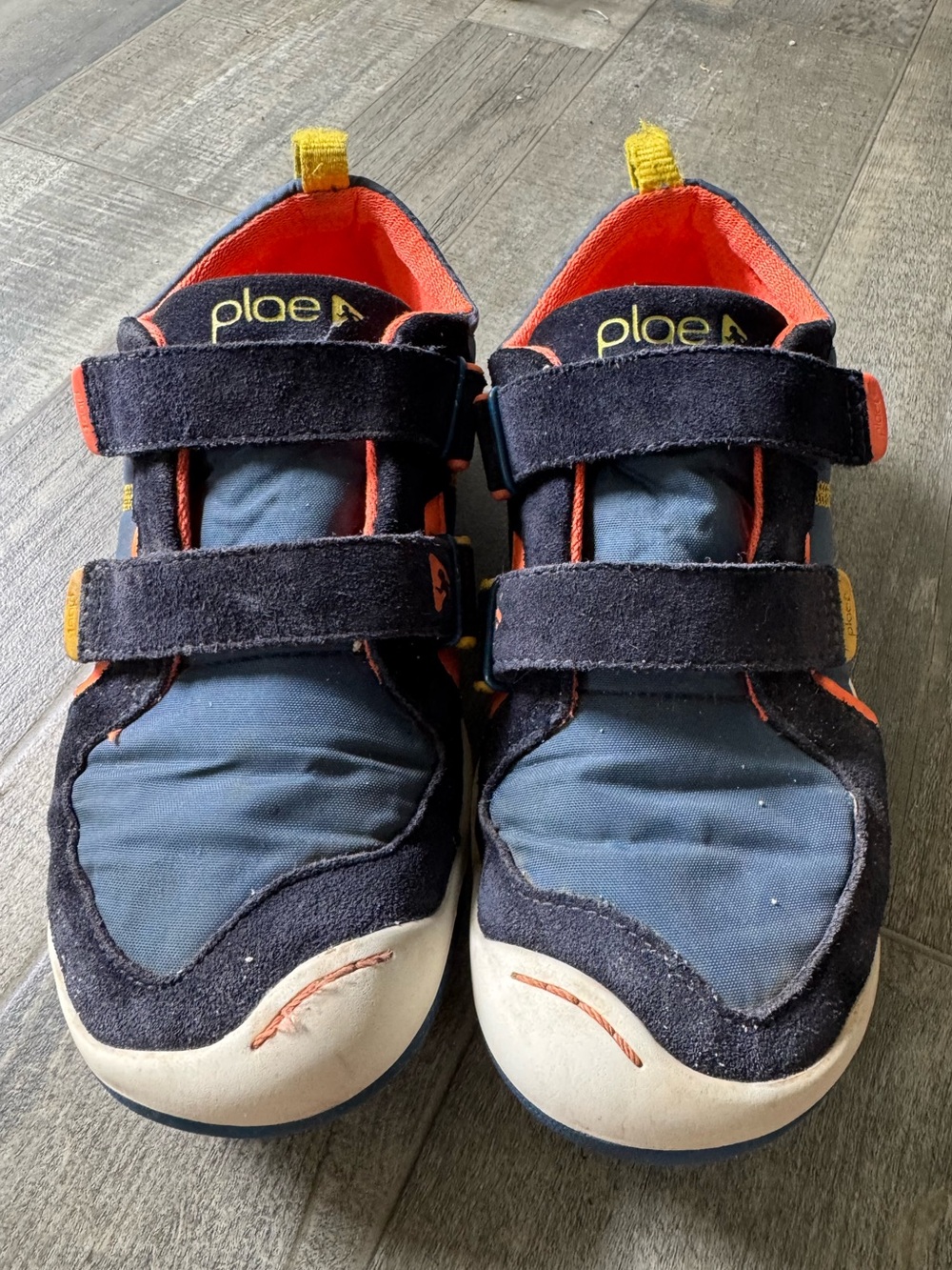 Plae Ty Blue Denim Size 3 Sneaker